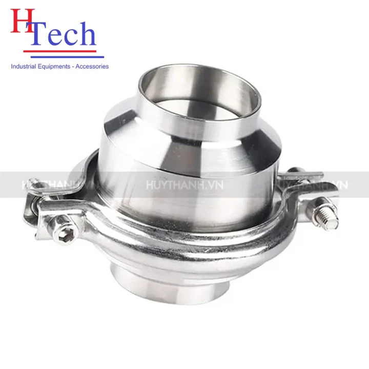 Van 1 Chiều Hàn 12.7mm Vi Sinh Inox 304/316L Chuẩn SMS
