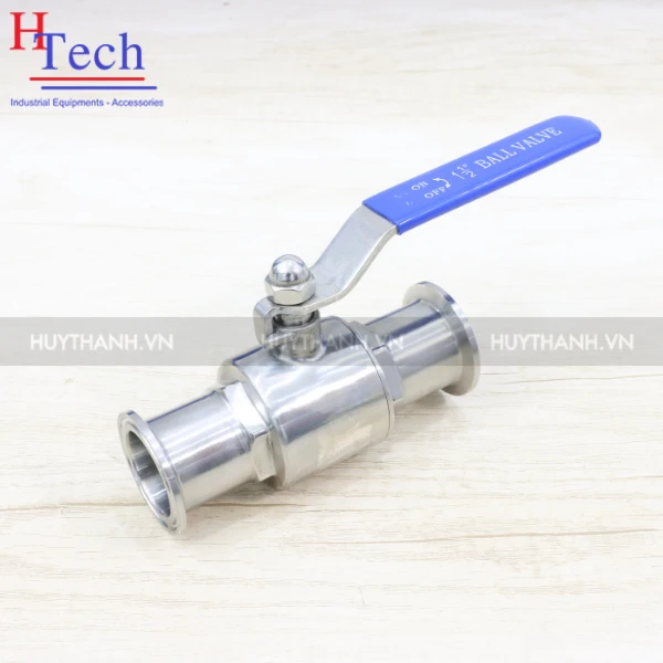 Van Bi Chỉnh Tay 2-3 Ngã Kẹp Clamp 101.6mm Chuẩn SMS