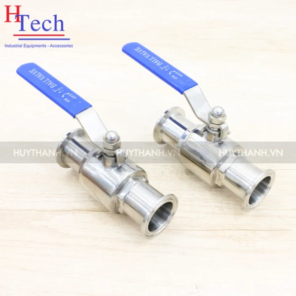 Van Bi Chỉnh Tay 2-3 Ngã Kẹp Clamp 101.6mm Chuẩn SMS