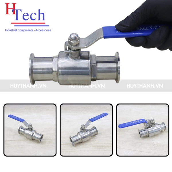 Van Bi Vi Sinh Chỉnh Tay Kết Nối Clamp